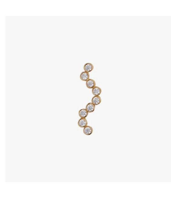 Stine A Jewelry Midnight sparkle earring piece right