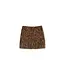 MSGM Gonna leopard brown skirt