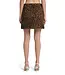 MSGM Gonna leopard brown skirt