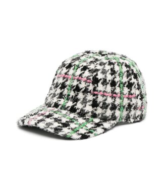 MSGM Cap check black msgm