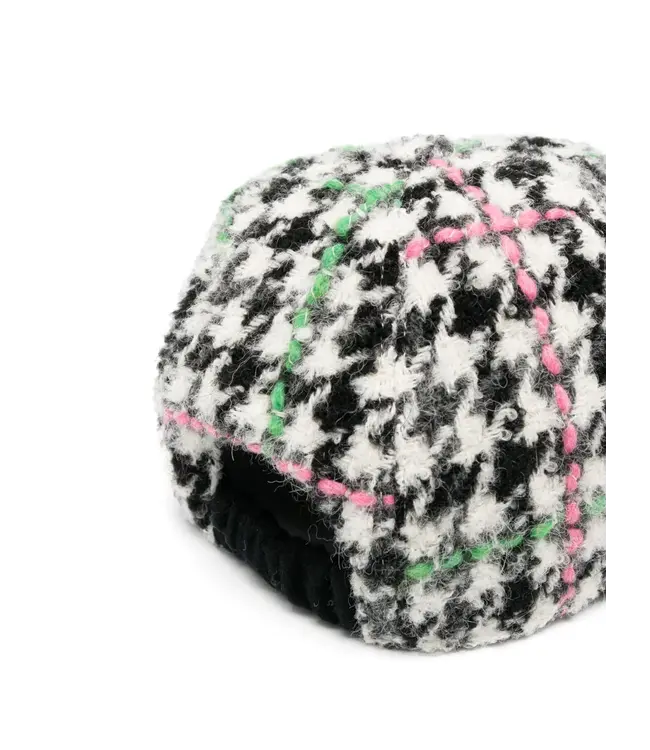 MSGM Cap check black msgm