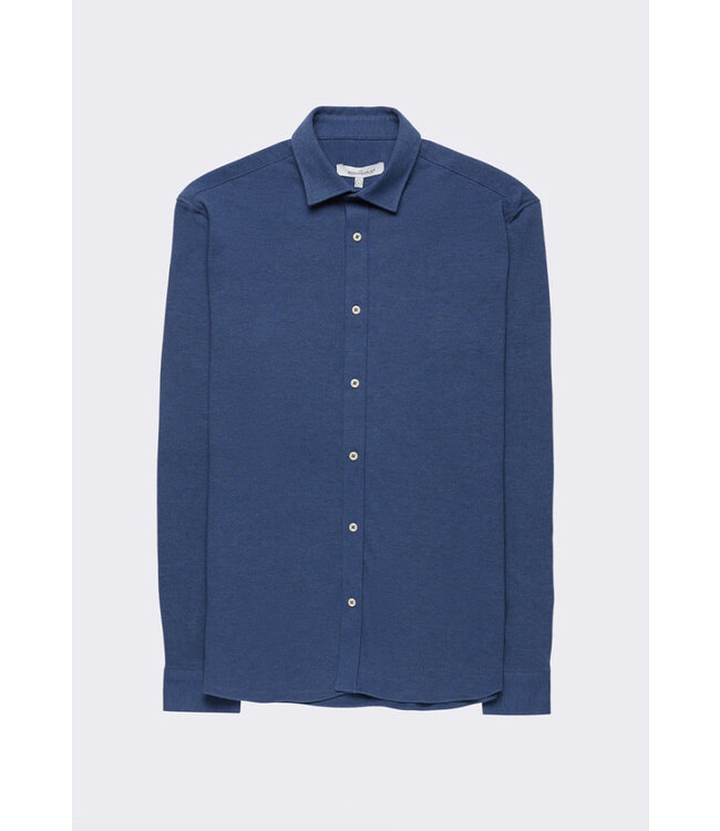 The GoodPeople Shirt strong denim blue