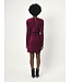 Dante 6 D6 Arone belted dress warm plum