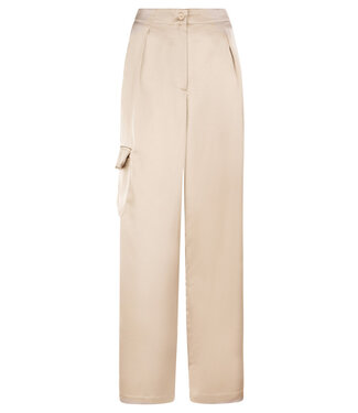 Dante 6 D6 harlow satin pants wide  timeless taupe
