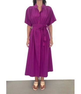 Vanessa Bruno Ciao Midi dress violet