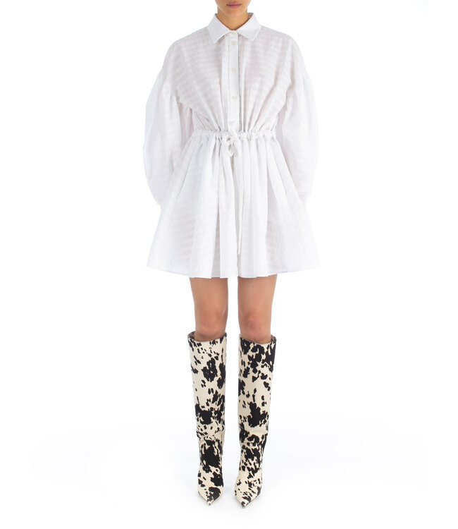 MSGM Abito dress white