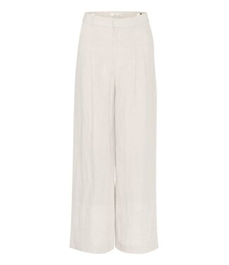 Gestuz Liza linnen pants tammy light sand