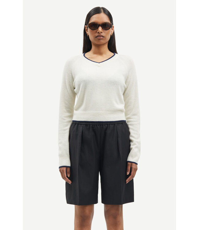 Samsøe Samsøe Sasalome V-neck solitary star