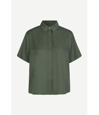 Samsøe Samsøe Mina ss shirt dusty olive