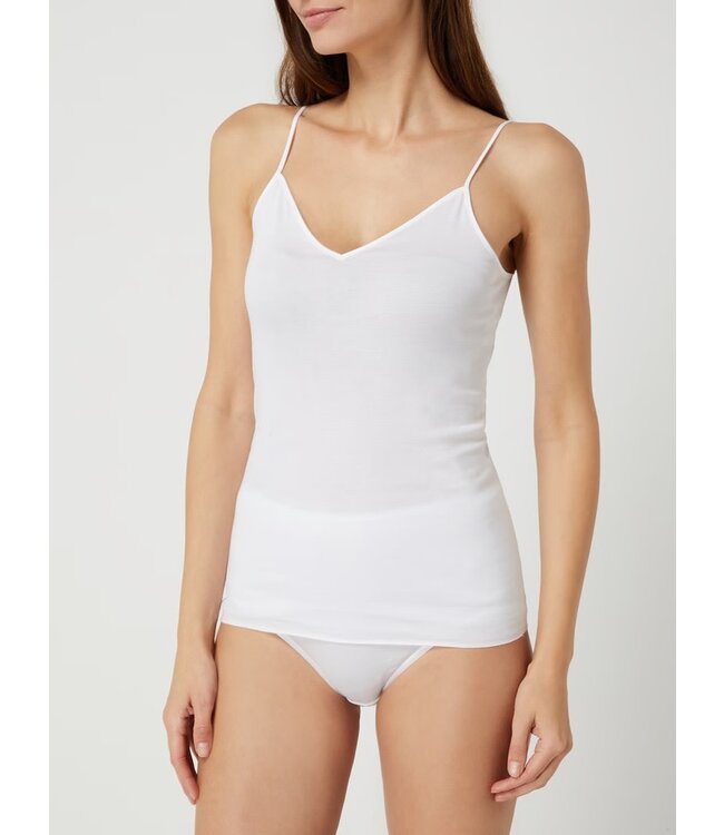 Hanro Cotton seamless top white