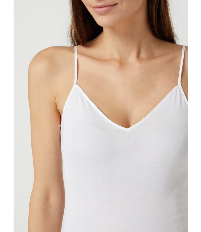 Hanro Cotton seamless top white