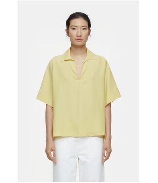 Closed Short sleeve tunic yellow calamatta