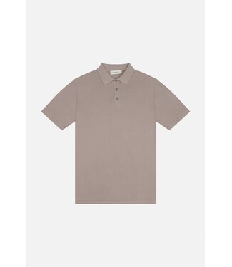 The GoodPeople PLAN - poloshirt Dark Taupe