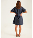 Sacrecoeur Collection Sam Carbone dark blue dress