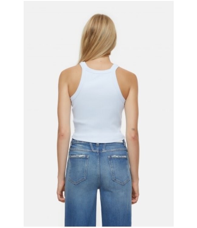 Closed Racer top soft blue