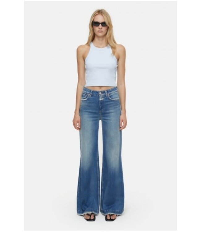 Closed Racer top soft blue