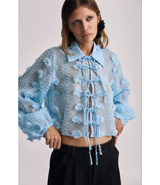 Hofmann Copenhagen Mavis blue sky blouse