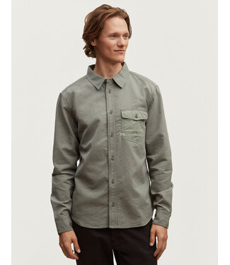 Denham Worker shirt laurel wreath green