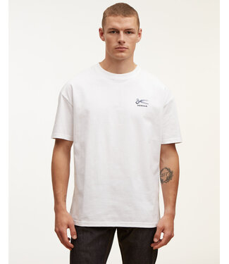 Denham Snip box reg tee White