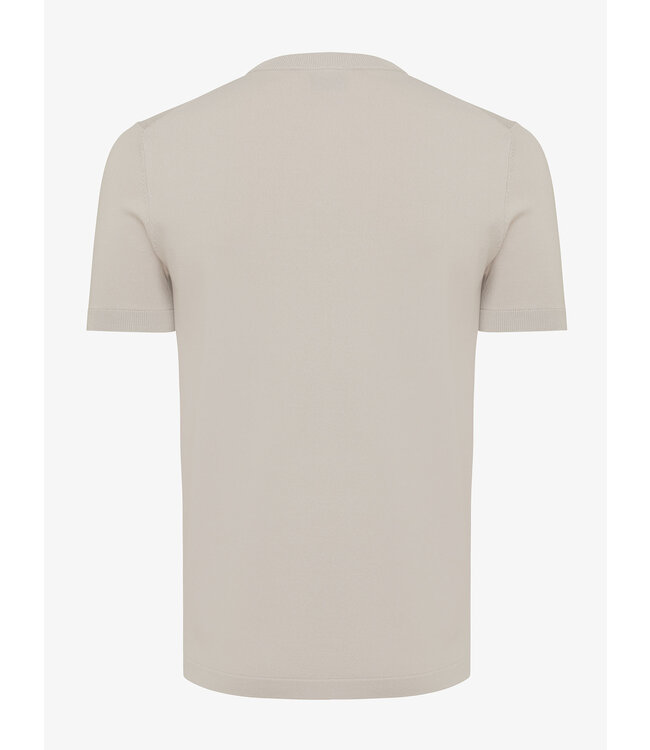 Genti Round SS shirt mid brown