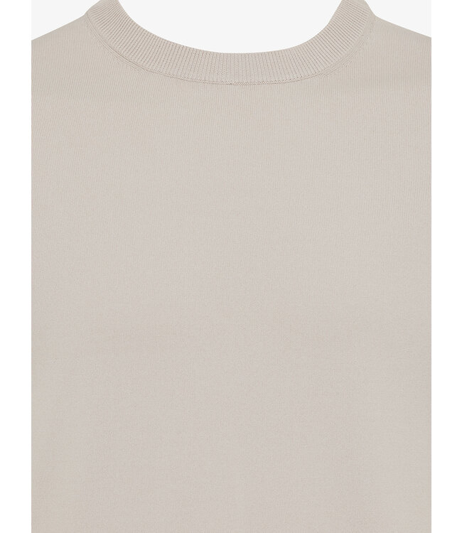 Genti Round SS shirt mid brown