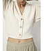 Dante 6 D6Fling cropped cardigan butter cream