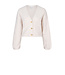 Dante 6 D6Fling cropped cardigan butter cream