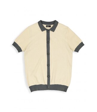 Butcher of Blue LT structure resort shirt stone beige