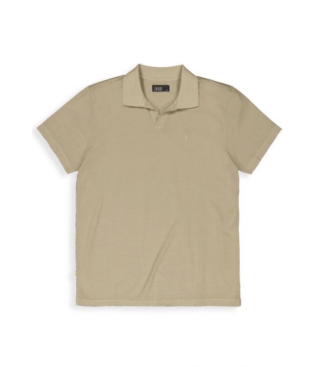 Butcher of Blue Alain jersey polo casablanca beige