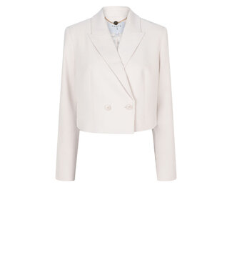 Dante 6 D6 malachi cropped blazer whisper chalk