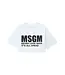 MSGM T-shirt Crop white