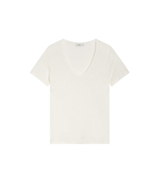 Closed T shirt v neck linnen 218