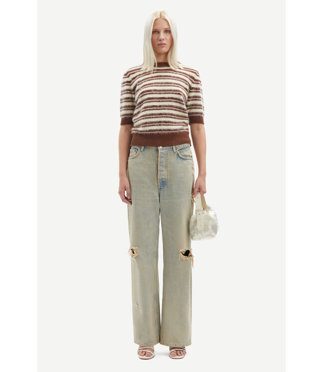 Samsøe Samsøe Shelly jeans khaki dust break