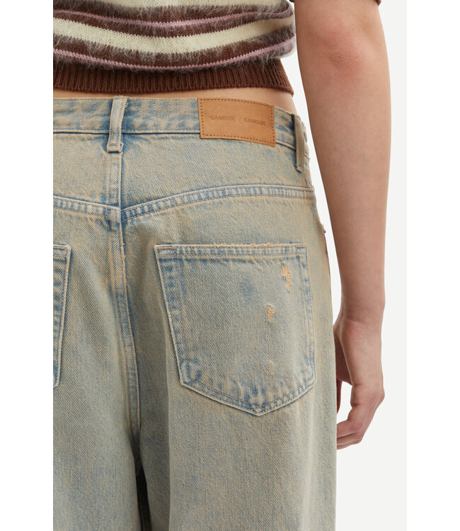 Samsøe Samsøe Shelly jeans khaki dust break