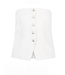 Aspring blazer top Ecru