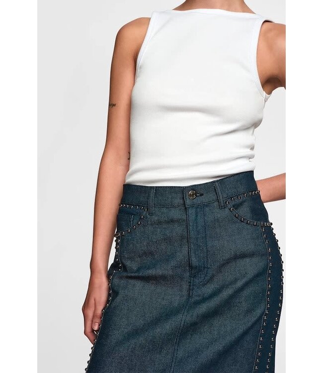 Gestuz Drew reversible top white