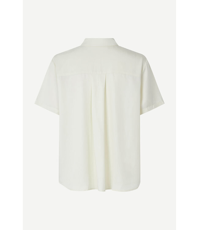 Samsøe Samsøe Mina ss shirt  silver green