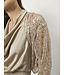 Dante 6 D6 Crazyabout sequins cardigan pink champagne