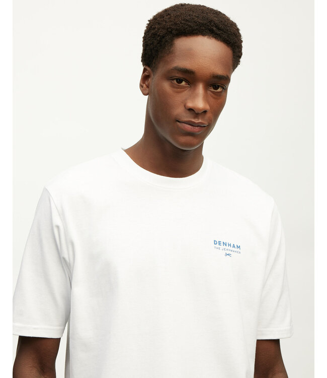 Denham Swallow flyer relax tee white