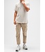 Butcher of Blue Gaspard loose stripe tee stone beige