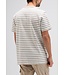 Butcher of Blue Gaspard loose stripe tee stone beige