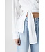 Closed Cropped wrap blouse white 200