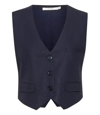 Gestuz Liza linnen waistcoat