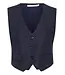 Gestuz Liza linnen waistcoat blue