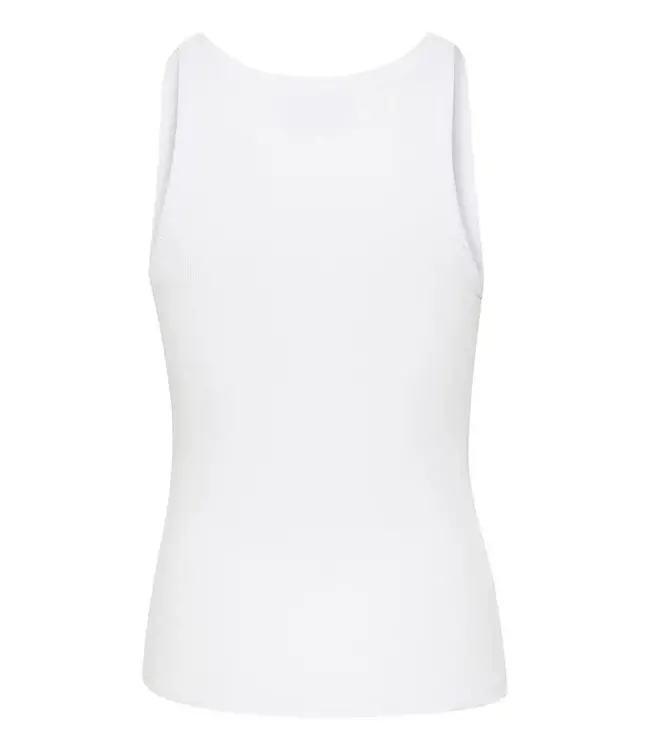 Gestuz Drew sl logo tanktop white
