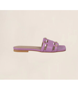 March 23 Lauren Sandal Soft Berrie Leather