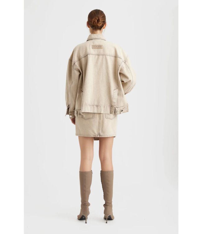 Gestuz Kira jacket light brown washe