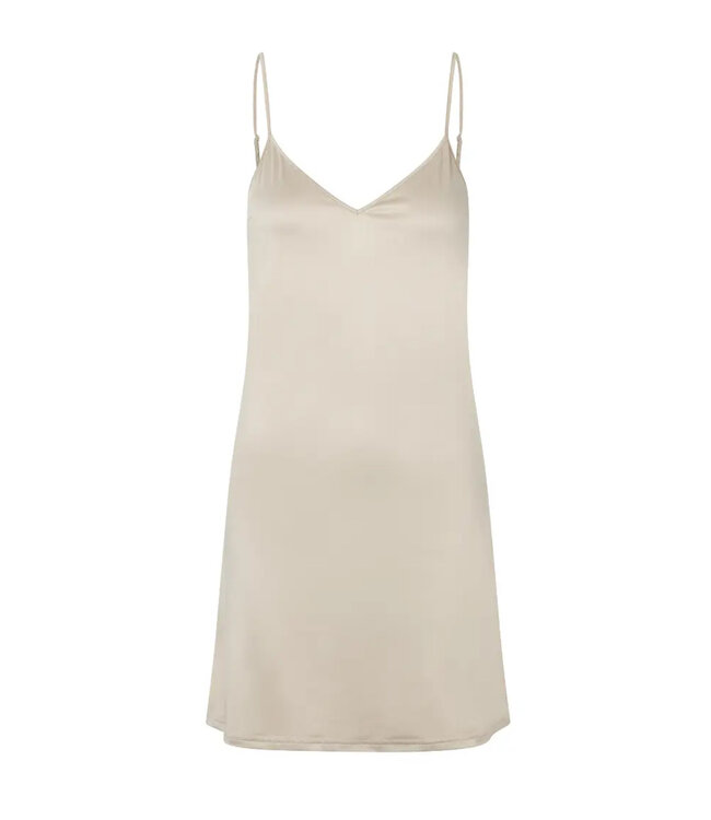 Second Female Slippy slip dress pumice stone