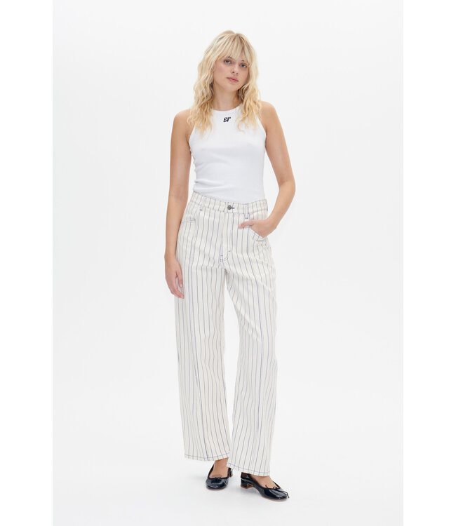 Baum und Pferdgarten Nara white sand pinstripe jeans