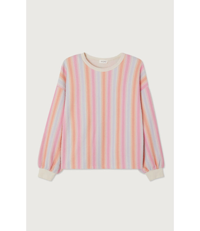 American Vintage boby sweater axelle stripe multi